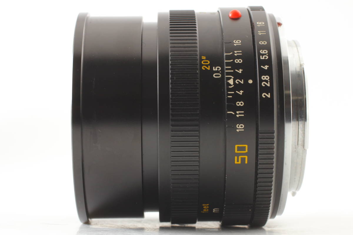 美品】Leica Leitz Summicron R 50mm f/2 Lens For Leica R-Only Rcam