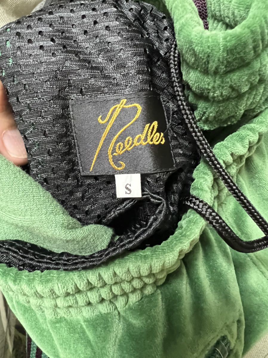 ニードルズ☆needles☆ベロアトラックパンツ☆ナロータイプ ニードルズ☆needles☆ベロアトラックパンツ☆ナロータイプ