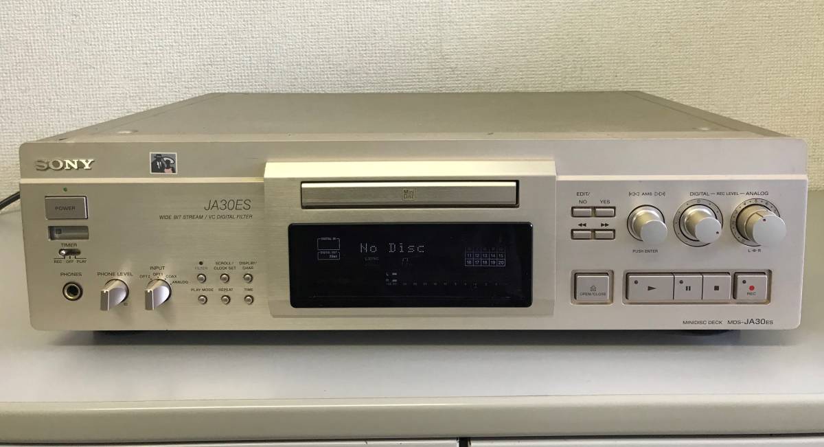 ソニー MDS-JA30ES