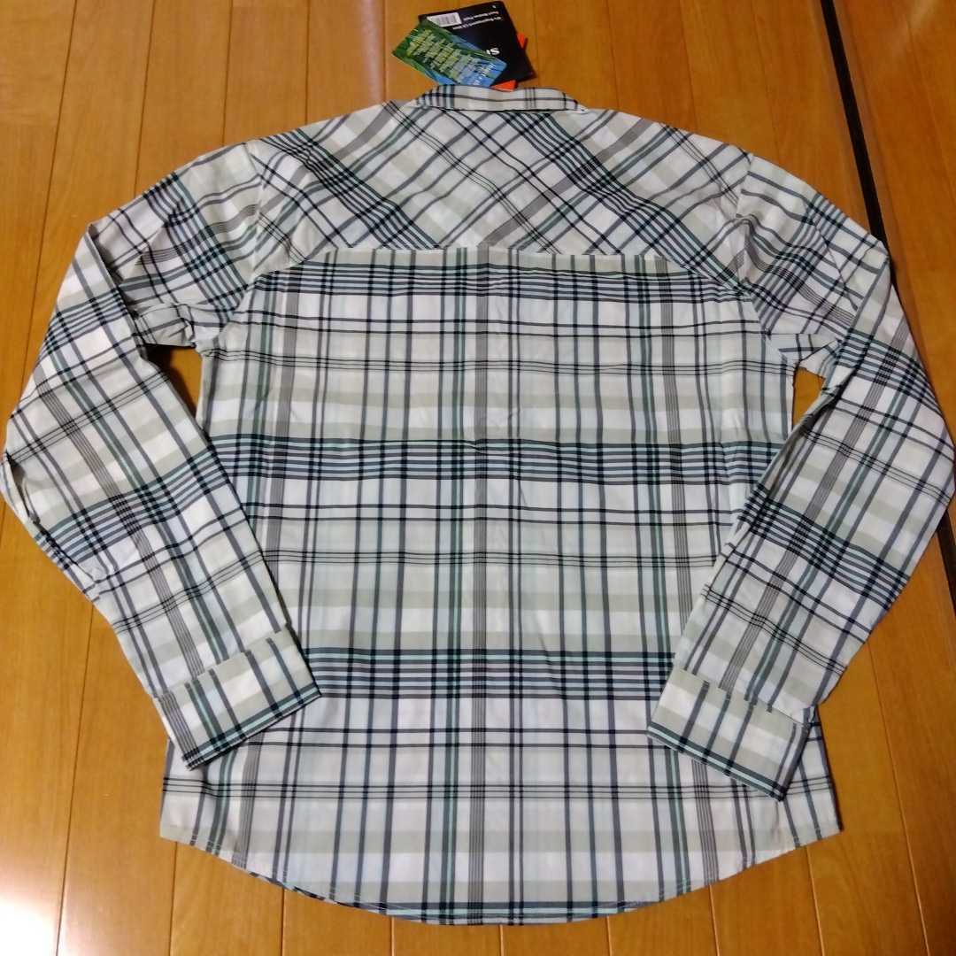 Simms Bugstopper LS Shirt バグストッパー ロングスリーブ シャツ US:S JP:M Pearl Madras Plaid_画像6