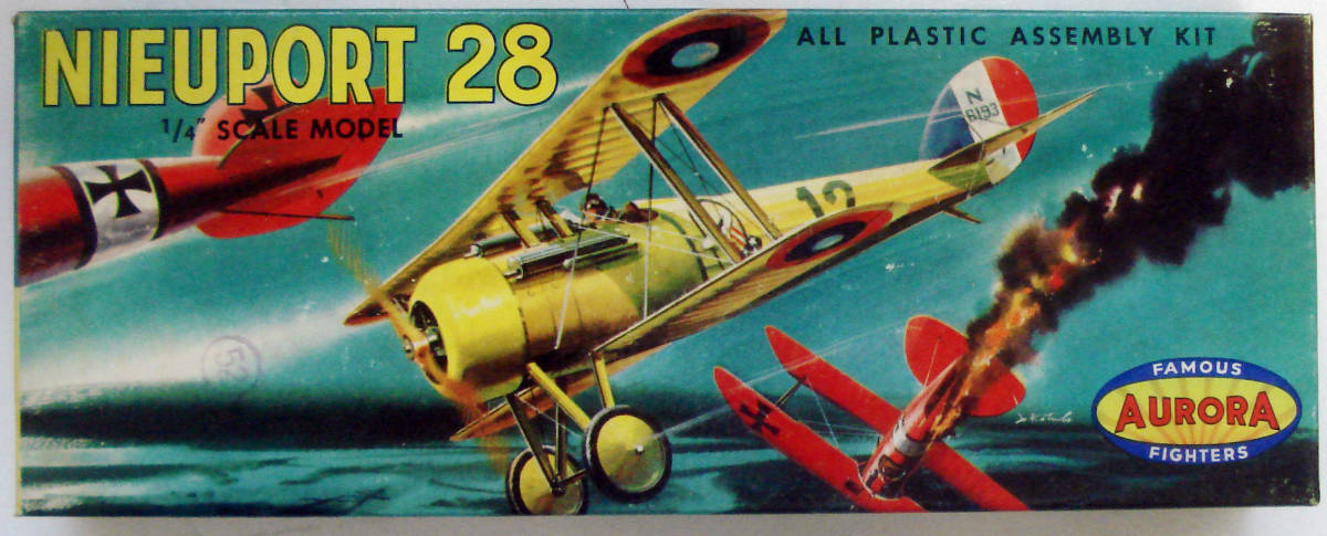 ◯AURORAオーロラ/ ニューポール 28 (1/48 ) ラウンドロゴ