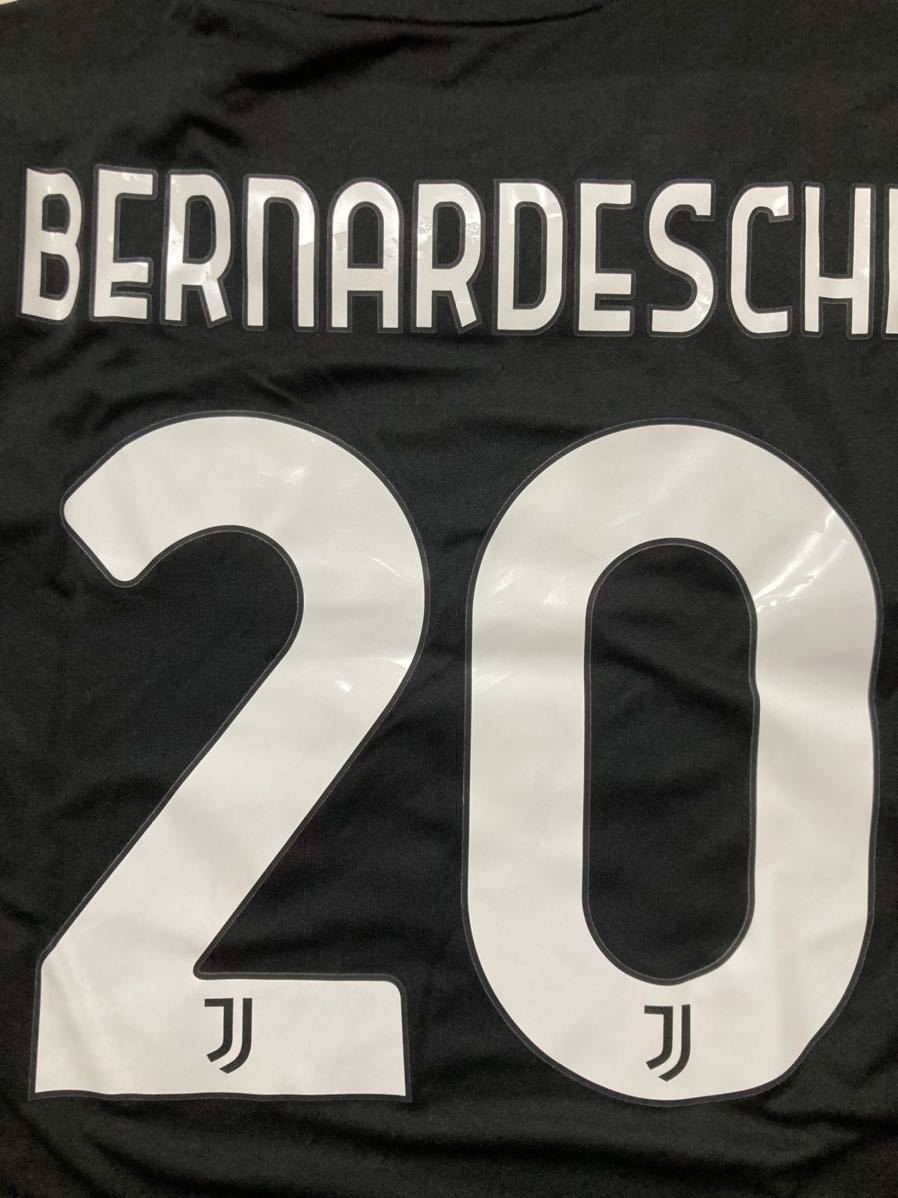 新品タグ付き】Juventus FC ユベントスFC 2021-2022アウェイ サイトでは販売し ベルナルデスキのユニフォーム ユベントス20/21 ウェア