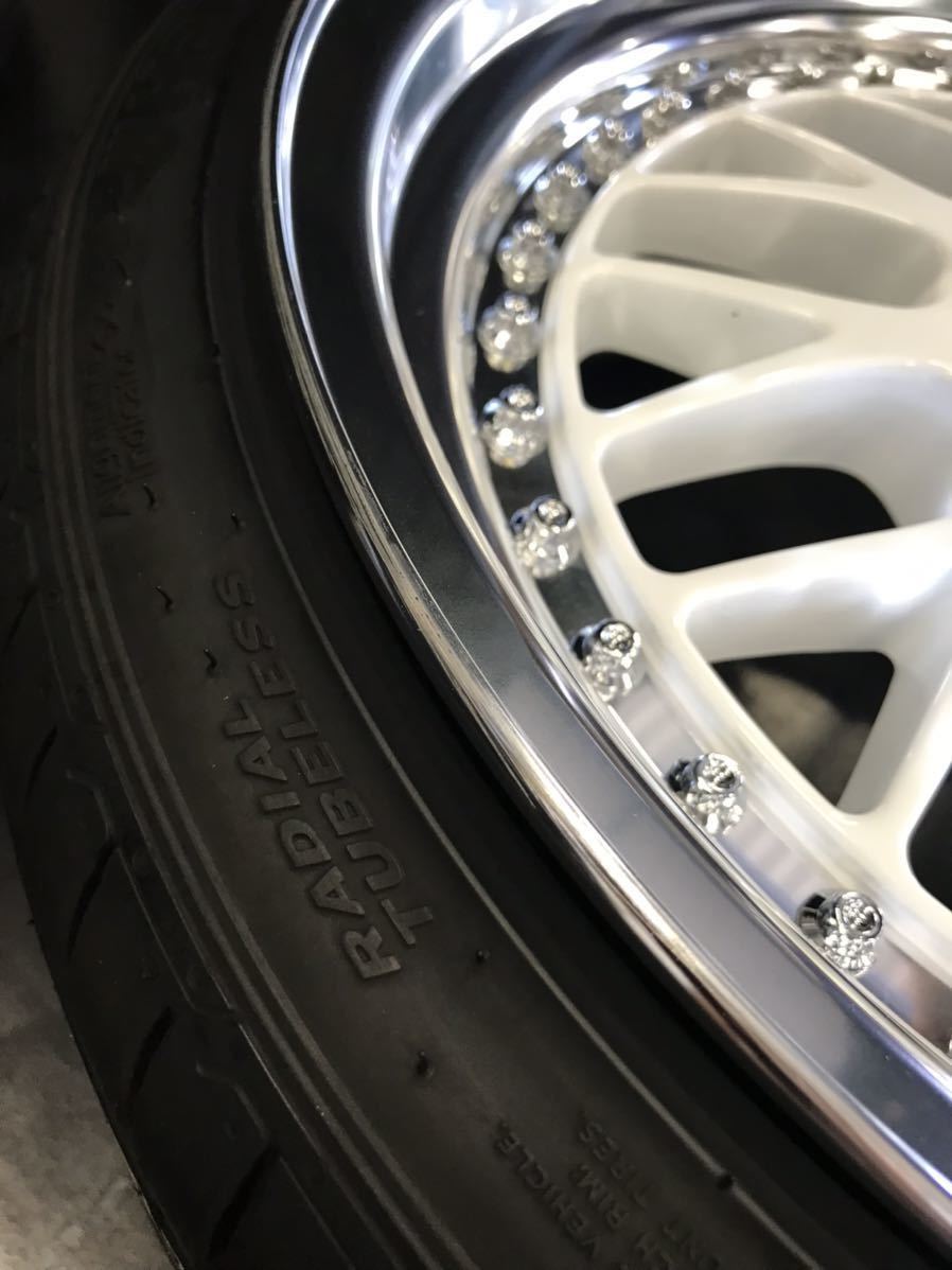 WORK ワーク マイスターM1 16×7j 前後オフセット違い - タイヤ、ホイール