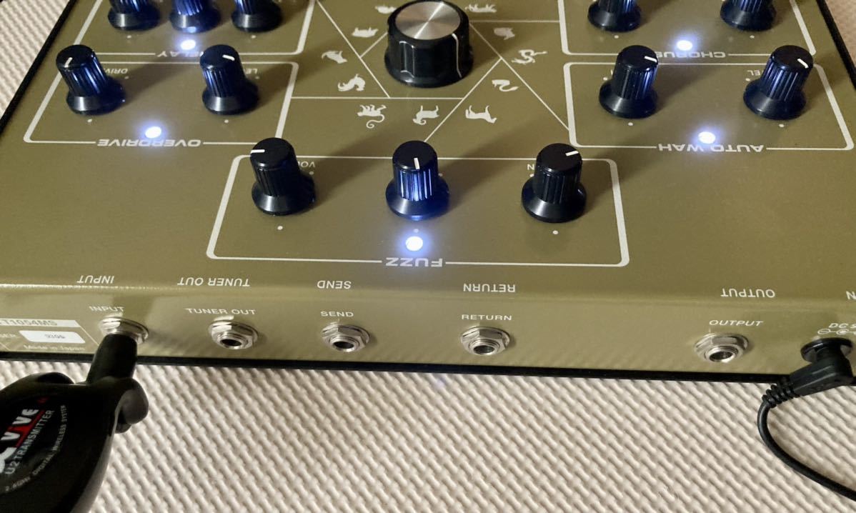 ☆ Charファンへ Zicca Rock+ effector マルチエフェクター ☆ Charファンへ Zicca Rock+ effector マルチエフェクター