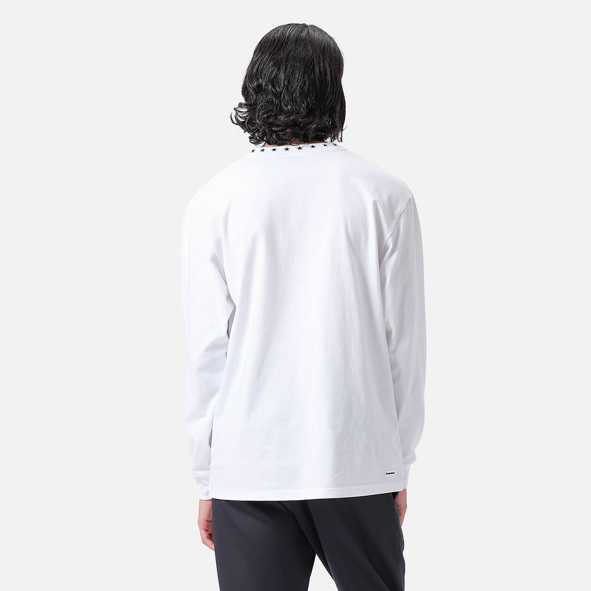 【新品未使用】 22AW 23 新品 FCRB f.c real bristol エフシーレアルブリストル SOPHNET ソフ L/S RIBBED EMBROIDERED TEE Tシャツ WHITE_画像6