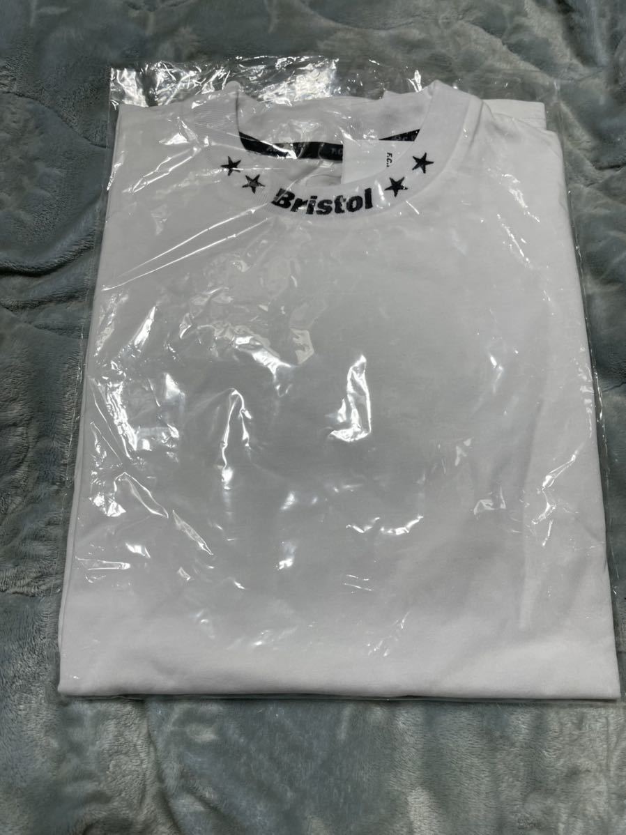 【新品未使用】 22AW 23 新品 FCRB f.c real bristol エフシーレアルブリストル SOPHNET ソフ L/S RIBBED EMBROIDERED TEE Tシャツ WHITE_画像9