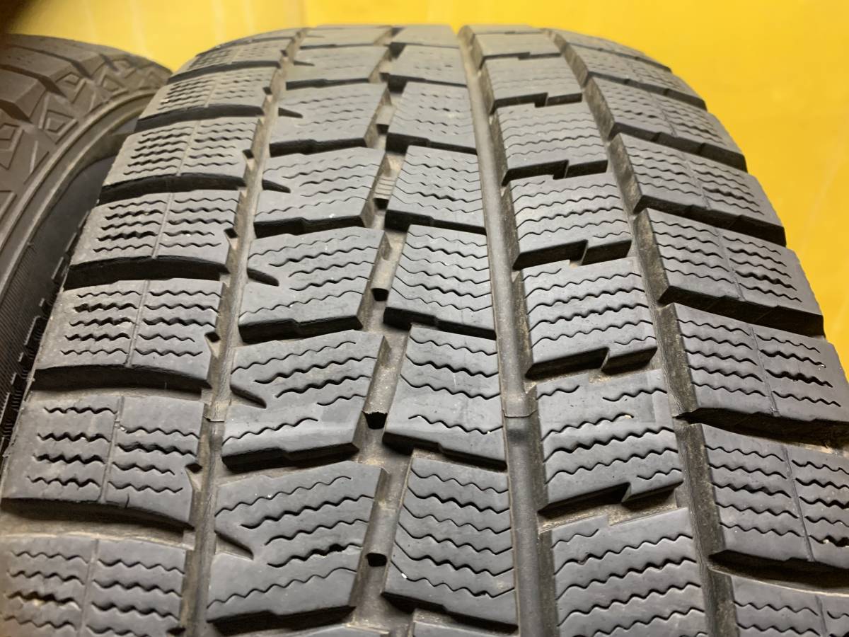 No2552 F1 良溝！！ ダンロップ　WINTER MAXX WM01 225/55R17 97Q　2本セット_画像2