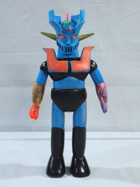 □当時物 旧バンダイ マジンガーZ 28.5cm ビッグ ソフビ 人形