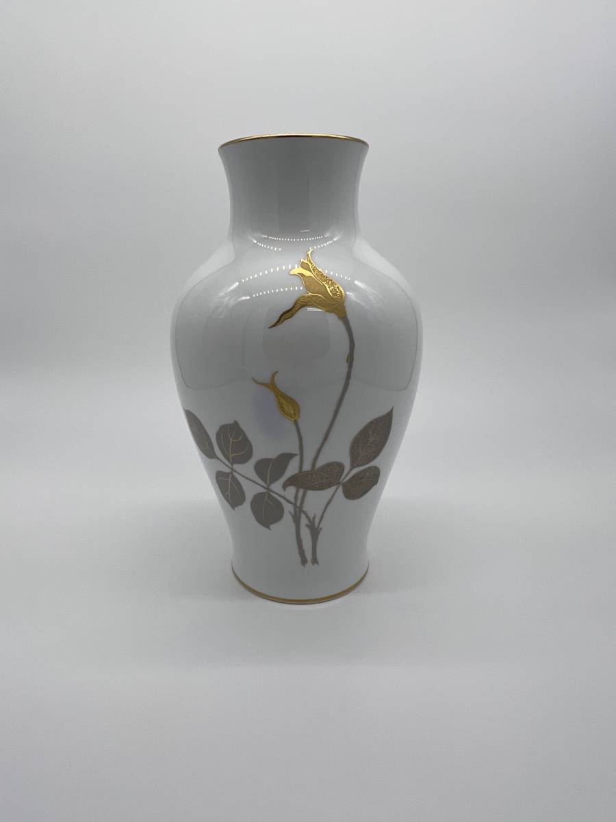 大倉陶園のバラ金蝕花器36cm 花瓶にも割れヒビも無く全体的に美品です-花瓶–日本!拍賣｜MYDAY代標代購網、海外購物第一站