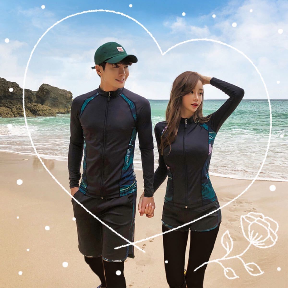 PayPayフリマ|ラッシュガード 5点セット 2XL レディース 黒×柄 おしゃれ 水着 格安 ヨガ PayPayフリマ|ラッシュガード 5点セット 2XL レディース 黒×柄 おしゃれ 水着 格安 ヨガ