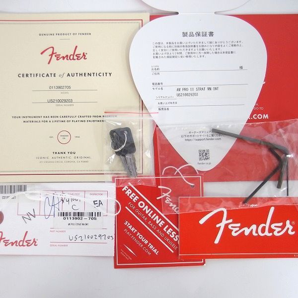 ☆【美品】Fender USA/フェンダー American Professional II