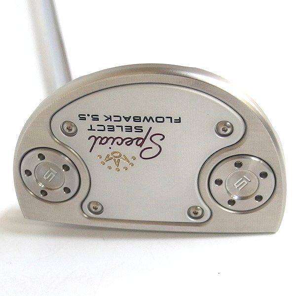 SCOTTY CAMERON/スコッティ・キャメロン Special SELECT FLOWBACK 5.5/スペシャルセレクト パター 33.25インチ HC付 同梱×/D4X スコッティキャメロン special select FLOWBACK 5.5