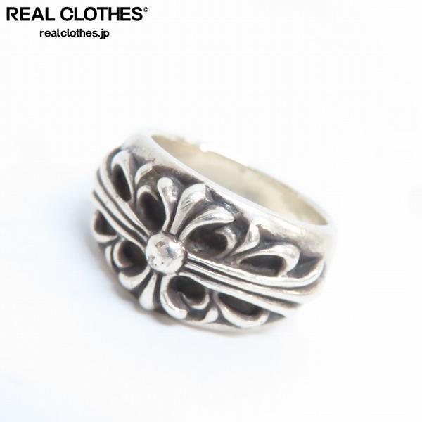 クロムハーツCHROME HEARTS□FLRL CRSフローラルクロスリング www