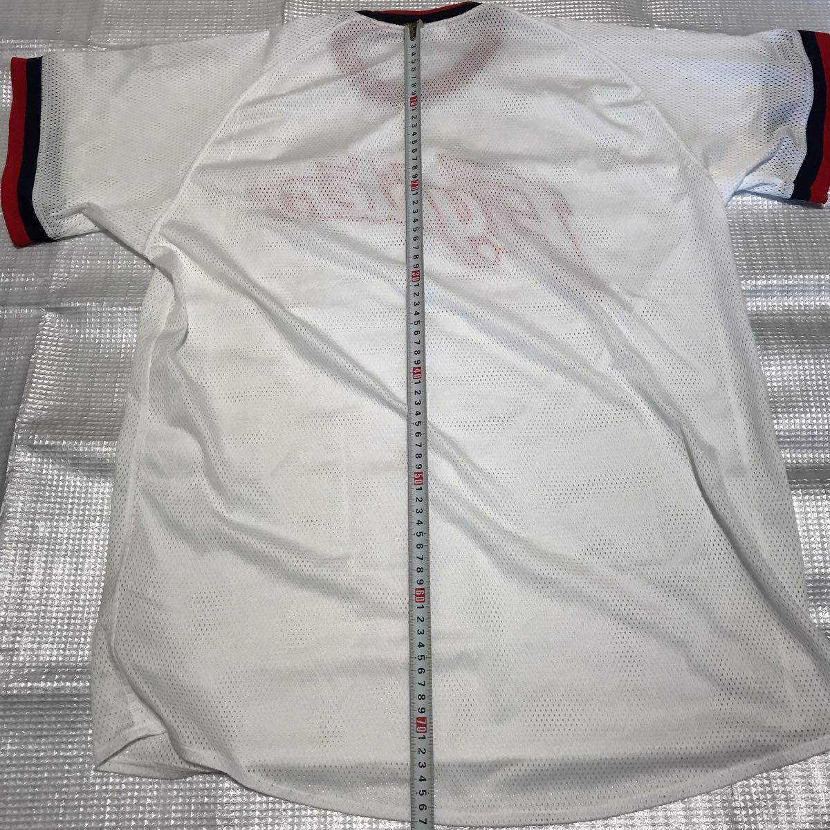 北海道日本ハムファイターズ レプリカTシャツ 復刻 半袖 メンズ Lサイズ プロ野球 ベースボールウェア オフィシャルグッズ ミズノの画像6