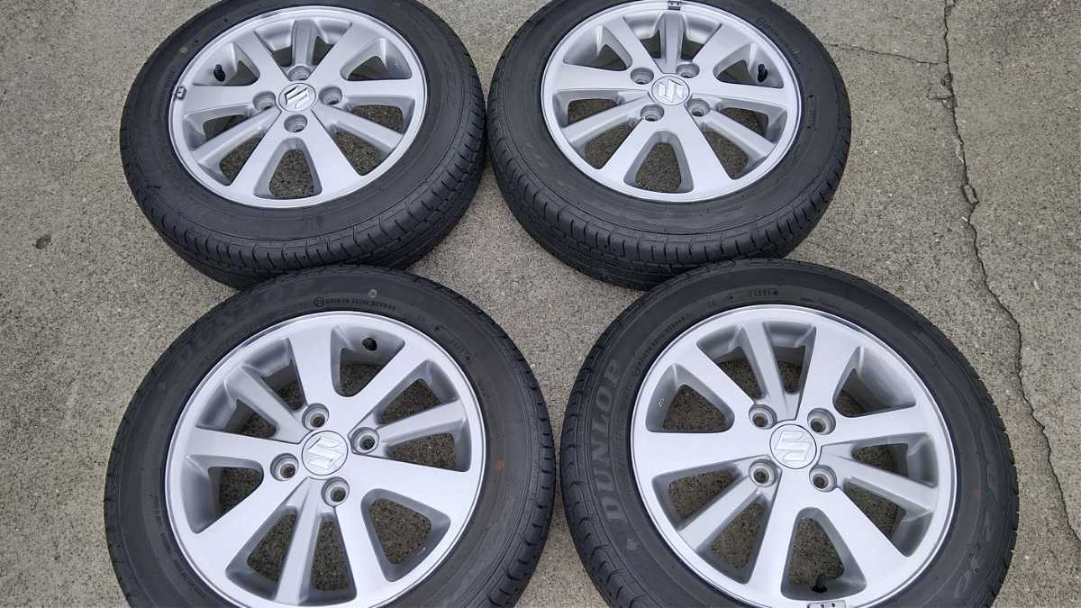 新車外し 美品 バリ山イボ付 スズキ 純正 エブリイワゴン ホイール