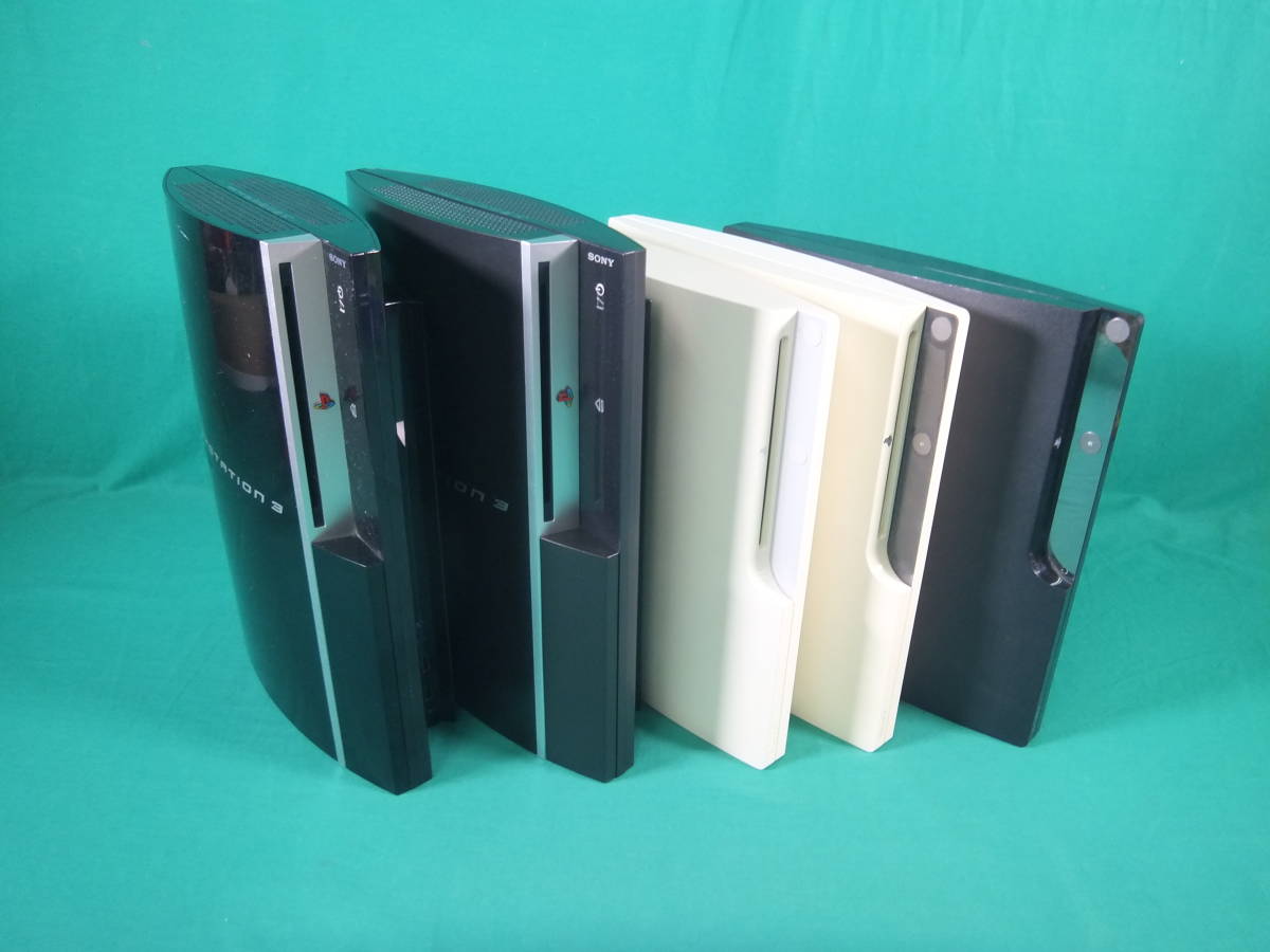 60/D037☆ジャンク品☆PS3本体単品 まとめ売り5台セット☆PlayStation3 ...