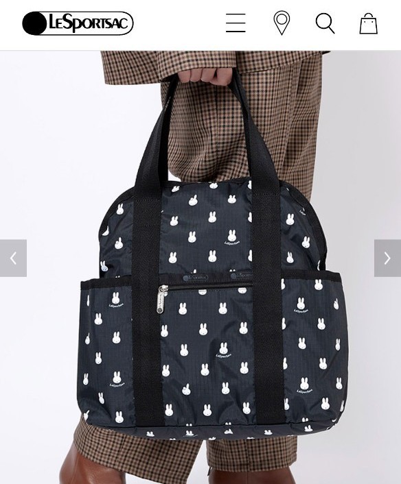 新品 レスポートサック ミッフィー ダーンブラック バックパック 新品 レスポートサック ミッフィー ダーンブラック バックパック