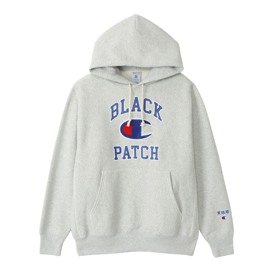 22FW Champion BLACK EYE PATCH REVERSE WEAVE SET UP SILVER GREY L