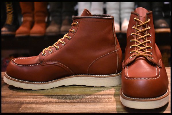 9.5E 美品 犬タグ復刻 17年】レッドウィング 8875 アイリッシュ