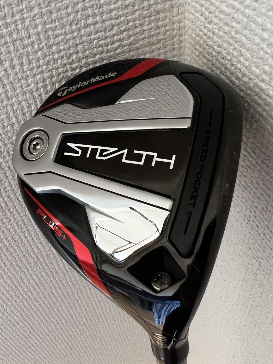 STEALTH PLUS 3W 15° ステルス プラス フェアウェイウッド×VENTUS BLACKベンタスブラックVELOCOAR（7x）中古品_画像1