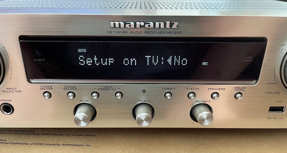 ☆2022年製 新品未使用品 即日発送 マランツ Marantz NR1200