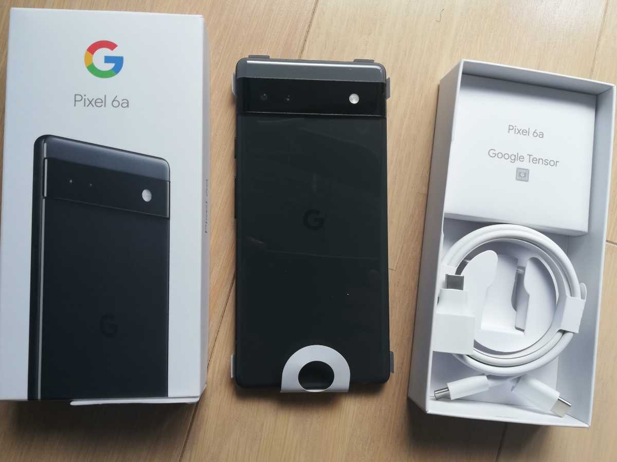 Google Pixel 6a( グーグル ピクセル ) Charcoal au SIMロックなし
