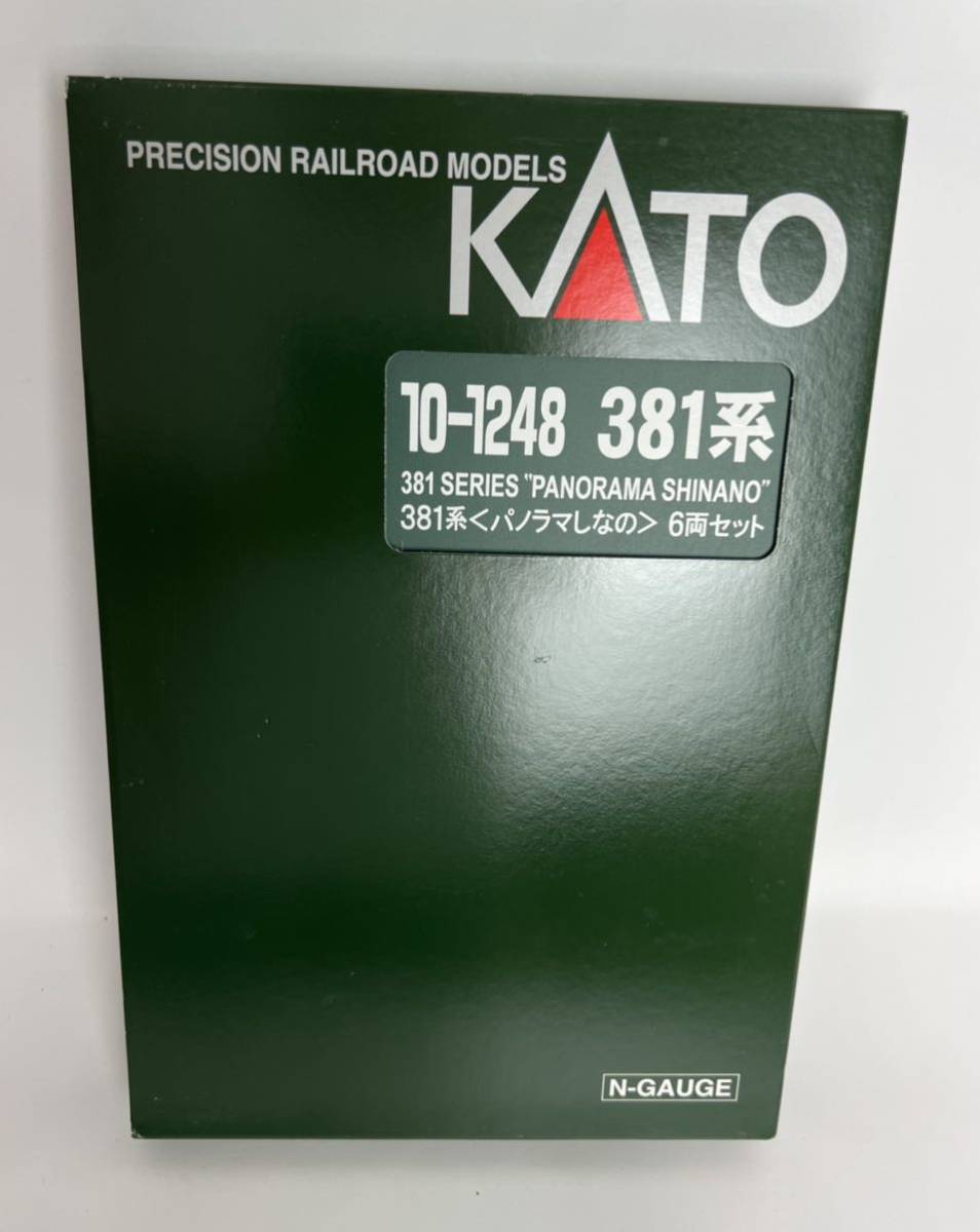 注目の Nゲージ KATO 381系 電車 鉄道模型 10-1248 6両セット パノラマ