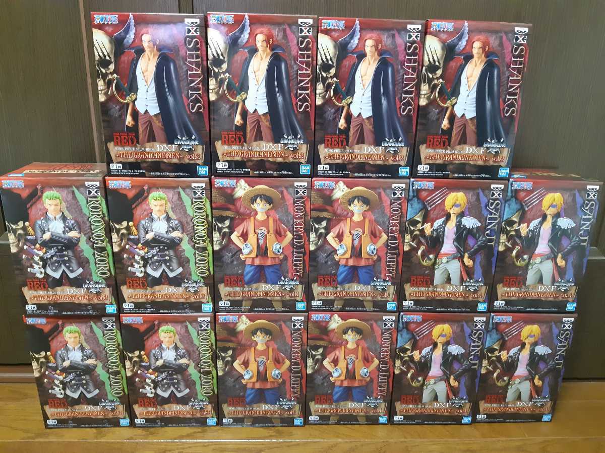 新品未開封】ワンピース DXF THE GRANDLINE MEN FILM RED ルフィ