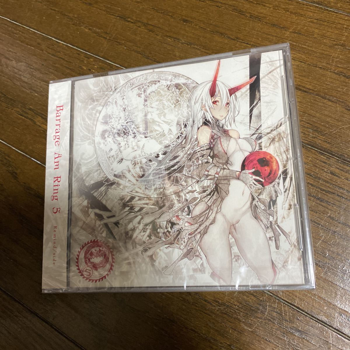 未開封新品　デッドストック　倉庫保管品　CD BARRAGE AM RING 5 Remind side 5周年記念盤_画像3