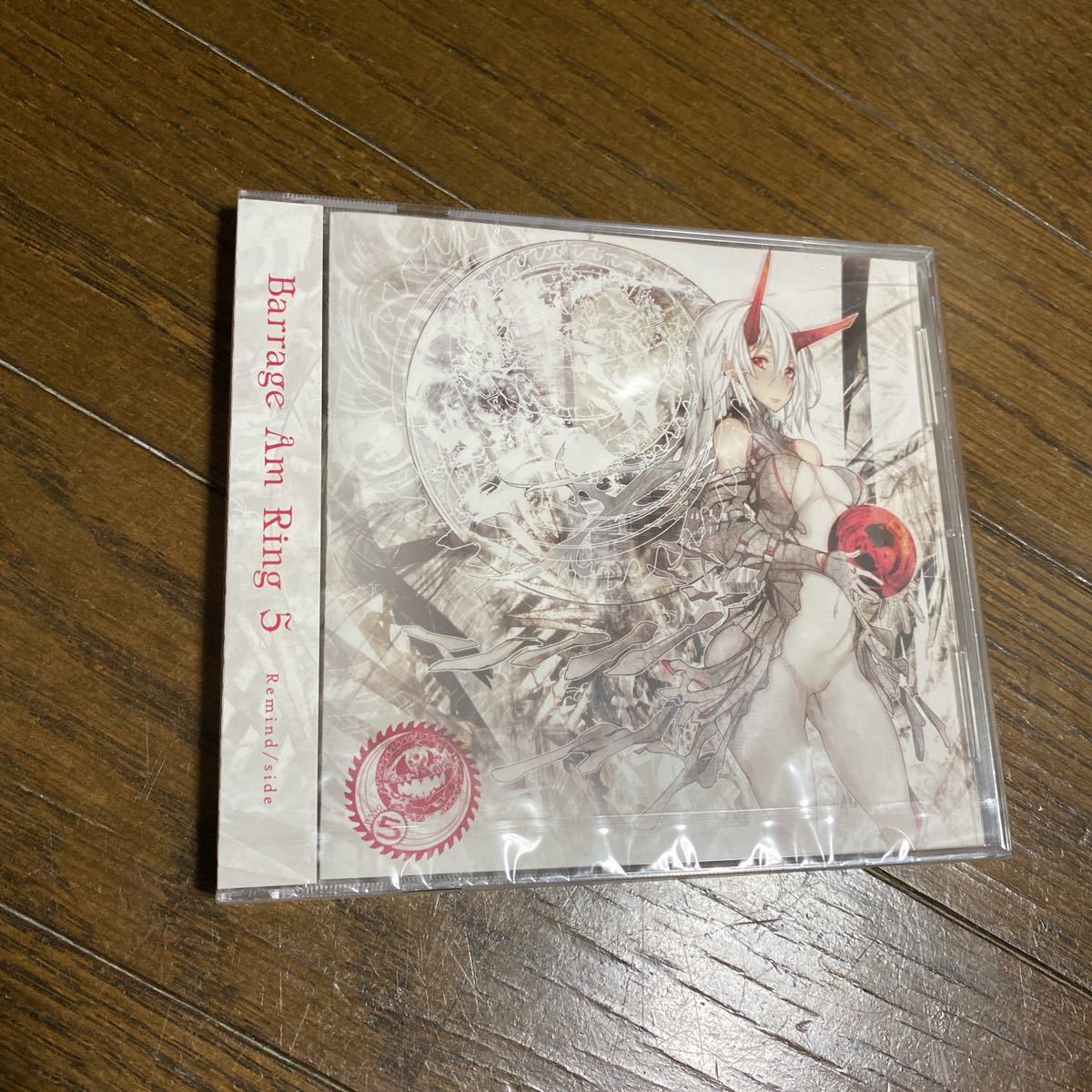 未開封新品　デッドストック　倉庫保管品　CD BARRAGE AM RING 5 Remind side 5周年記念盤_画像2