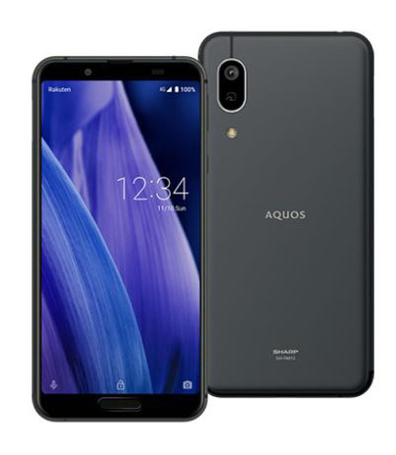 AQUOS sense3 lite SH-RM12[64GB] 楽天モバイル ブラック【安 …