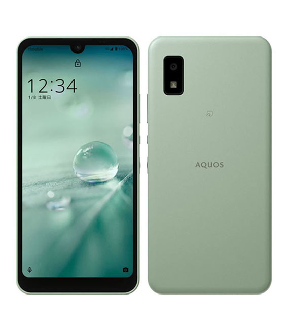 AQUOS wish A104SH[64GB] Y!mobile オリーブグリーン【安心保 …