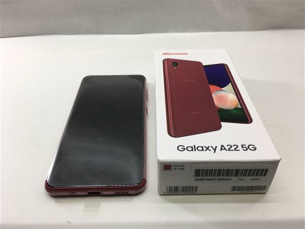 Galaxy A22 5G SC-56B[64GB] docomo レッド【安心保証】 esecentro1.gov.co