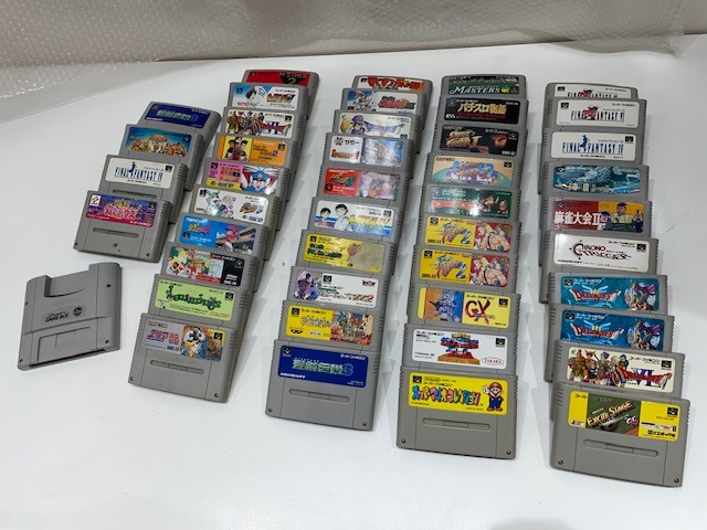 □スーパーファミコン ソフト 大量セット 45本 まとめ売り スーパー
