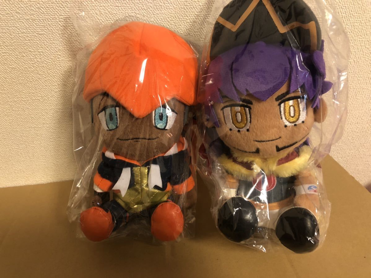 ポケモントレーナーズ ダンテ & キバナ ぬいぐるみ マスコット ポケモントレーナーズ ダンテ & キバナ ぬいぐるみ マスコット