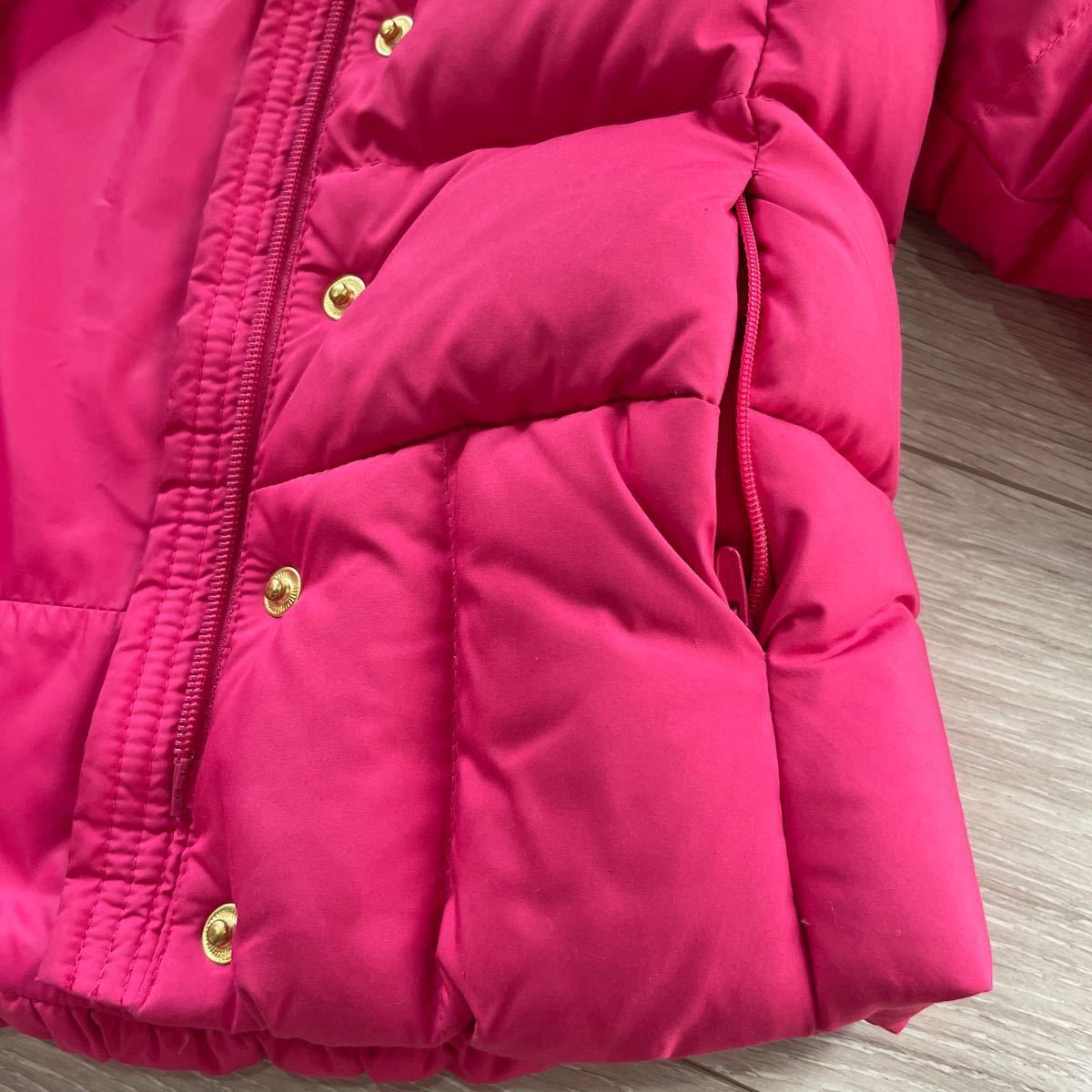 ラルフローレン ダウンジャケット　2T（2歳95センチ）女の子　キッズ　アウター　コート　子供服【ホームクリーニング済み】