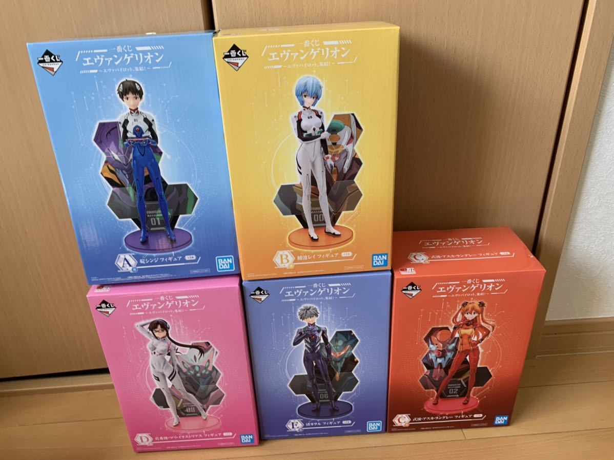 新品未開封☆100円スタート☆エヴァンゲリオン 一番くじ フィギュア