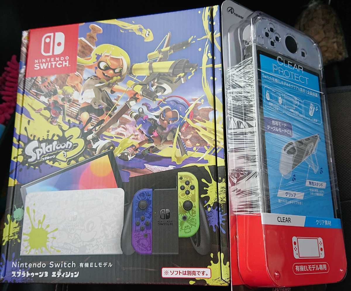 注目ショップ Switch 有機EL画面本体のみ スプラトゥーン3エディション