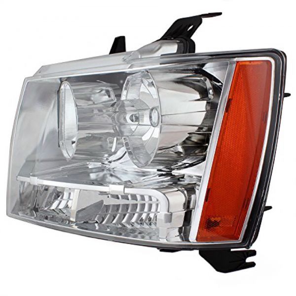  tax included SPYDER AUTO after market original type OE head light headlamp chrome left right set both sides right side left side 07-14y Tahoe Suburban prompt decision immediate payment 