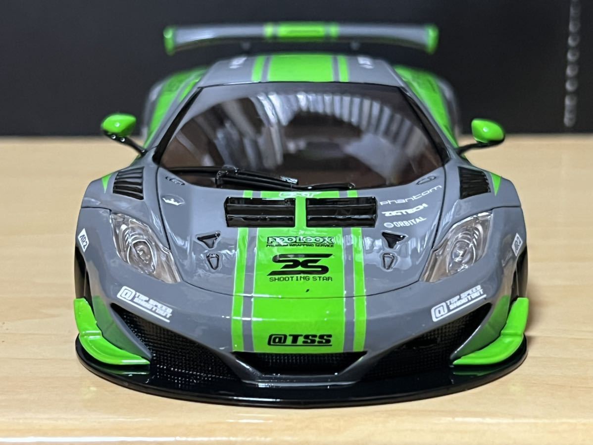 1円!京商 ミニッツ MINI-Z マクラーレン 12C GT3☆塗装済みホワイト