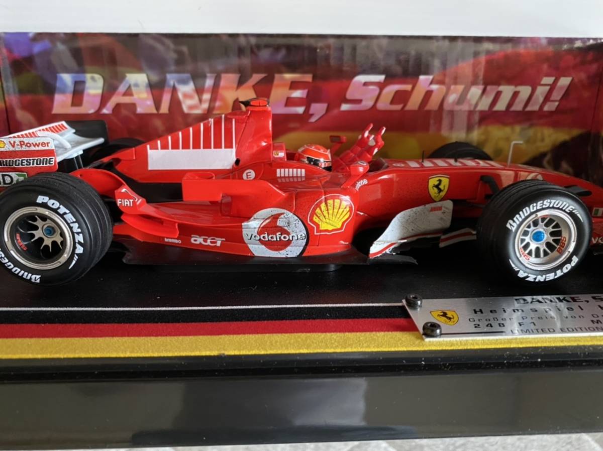 1/18 フェラーリ 248 F1 ドイツGP ホッケンハイム M.シューマッハ 2006