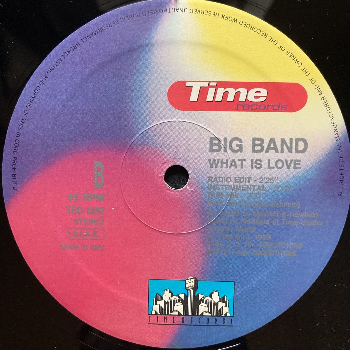 12inch BIG BAND / WHAT IS LOVE_画像8