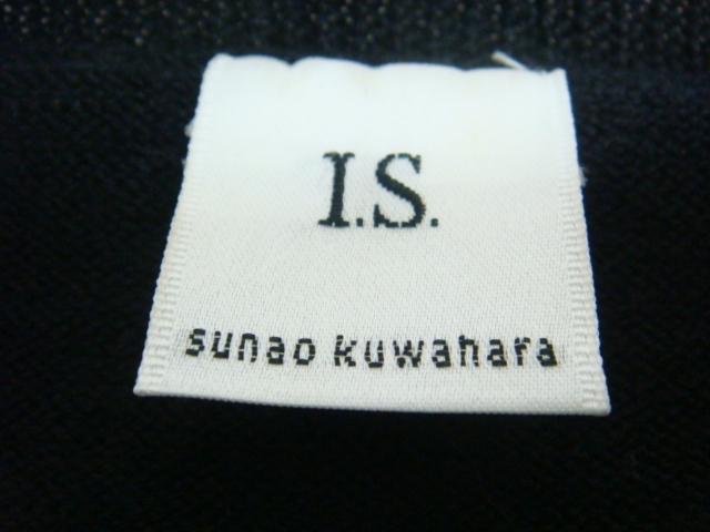  beautiful goods Sunao Kuwahara I.S. sunao kuwahara cardigan black color M