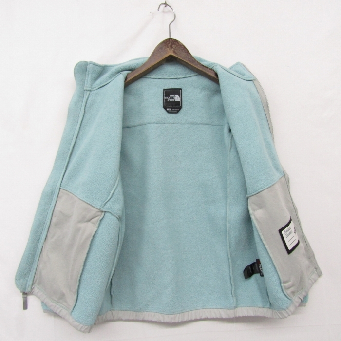 サイズ GIRLS L THE NORTH FACE フリース デナリ ジャケット フルジップ POLATEC ブルー系 ノースフェイス 古着 ビンテージ 2S0708_画像9