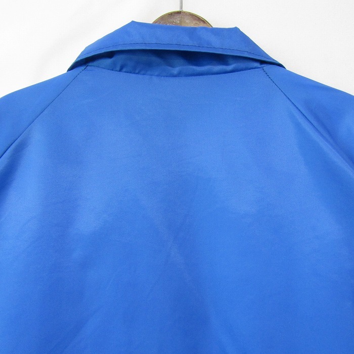 USA製 ビッグサイズ XL ASW JACKETS ナイロン コーチ ジャケット ライトウェイト ブルゾン VCDD 刺繍 ブルー 古着 ビンテージ 2S1057の画像6