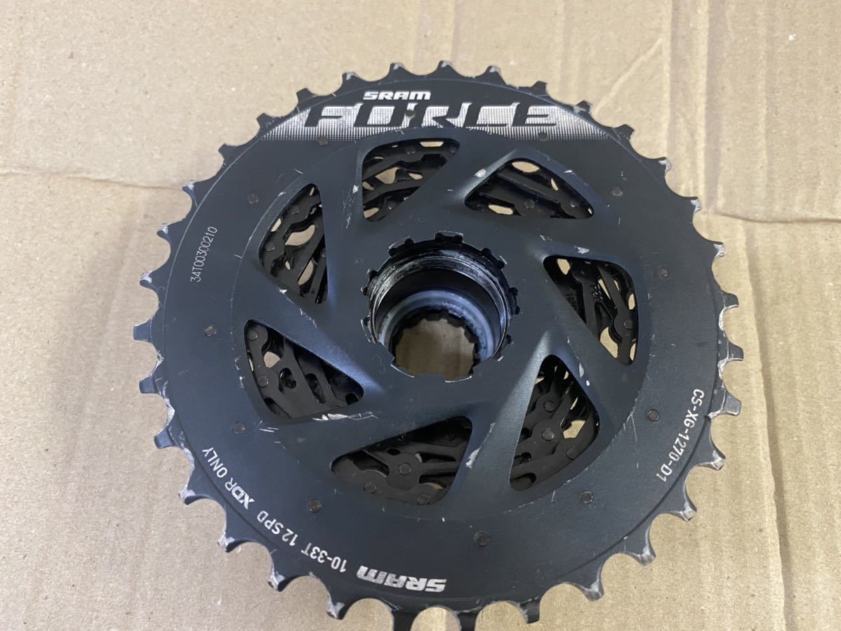 SRAM FORCE AXS CS-XG-1270 カセットスプロケット10-33t | www
