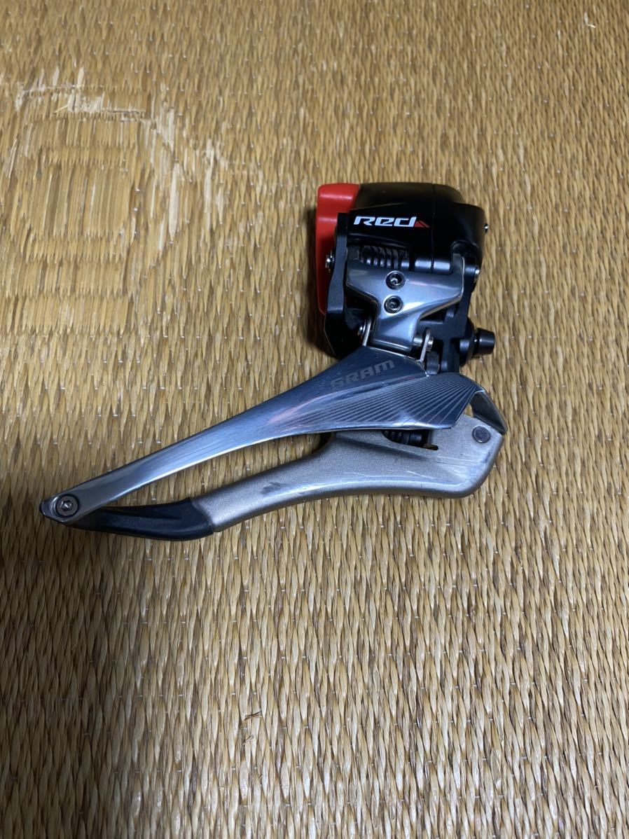 輝く高品質な自転車SRAM RED etap 11s用フロントディレイラー flash.rw