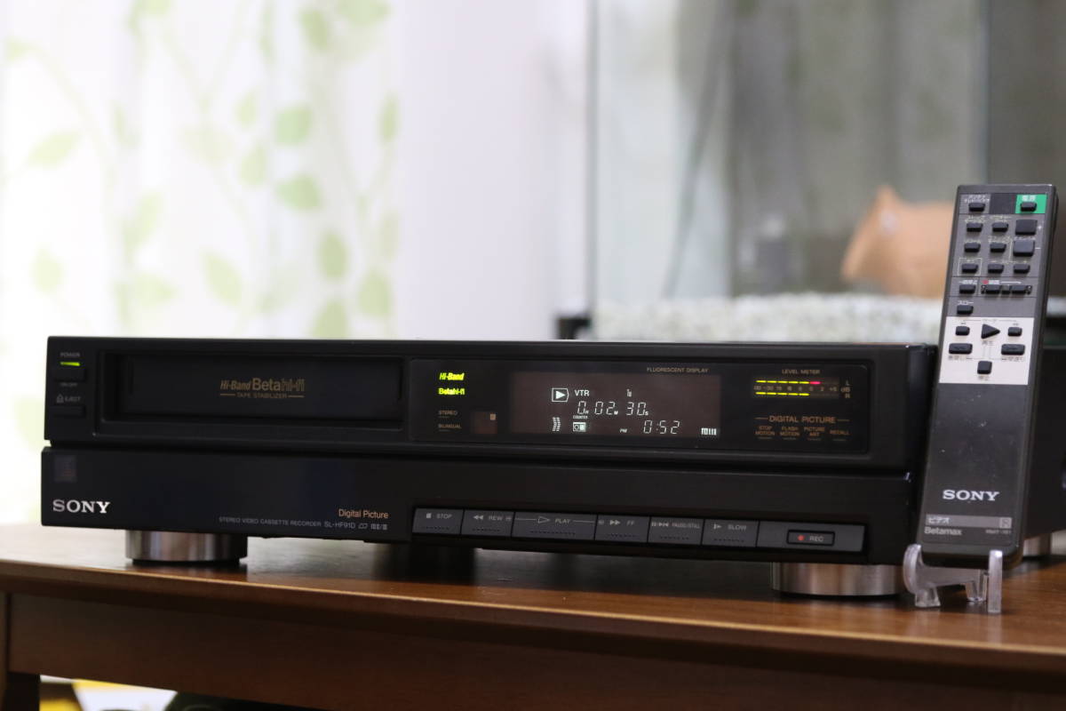 のでご ヤフオク! SONY Hi-Band Betamax SL-HFR70... - リモコン 整備