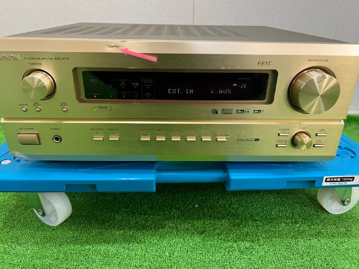 生産終了：動作品】DENON AVアンプ AVC-3570 www.disdukcapil.paserkab