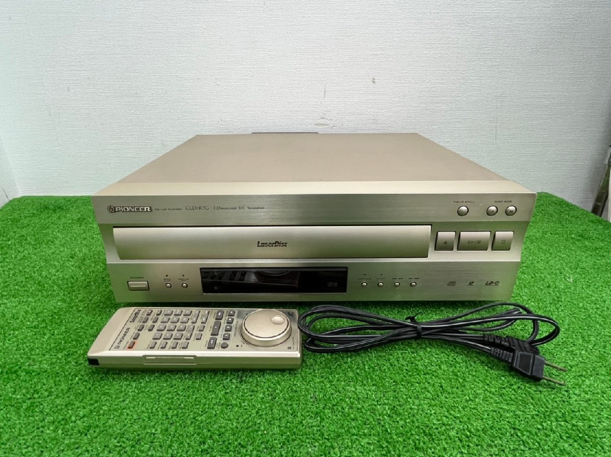 ☆1061 現状品 オーディオ機器 CD/LDプレイヤー Pioneer CLD-R7G